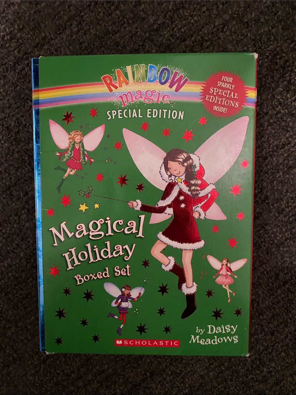 Scholastic Rainbow Magic Magical Holiday Boxed Set 4 Books